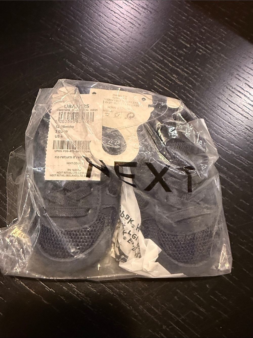 next Navy Baby Walker Sneakers
